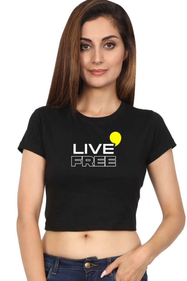 Freedom Hangout Crop Top #2