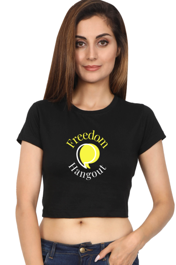 Freedom Hangout Crop Top #3