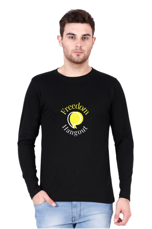Freedom Hangout Quote Mark Spread Full Sleeves T