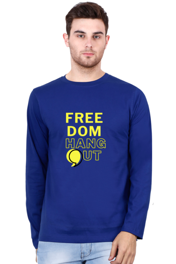 Freedom Hangout Yellow Logo Full Sleeves Shirt
