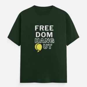 Freedom Hangout White - Unisex Classic Crew T-Shirt